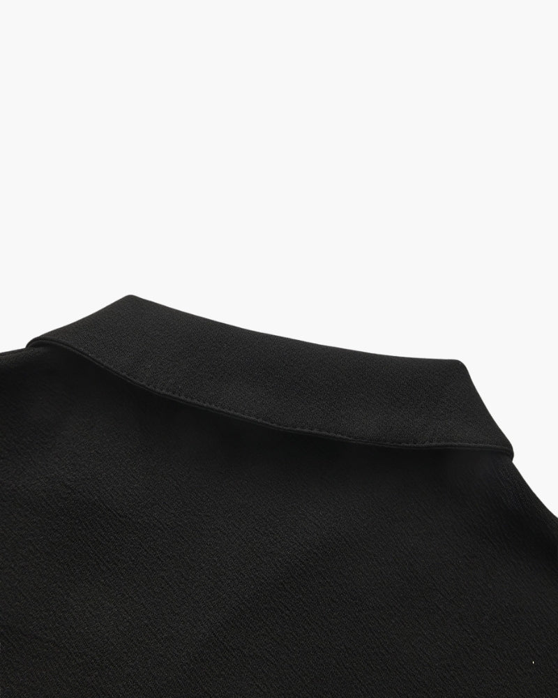 COTTON POLO & PANTALON SET