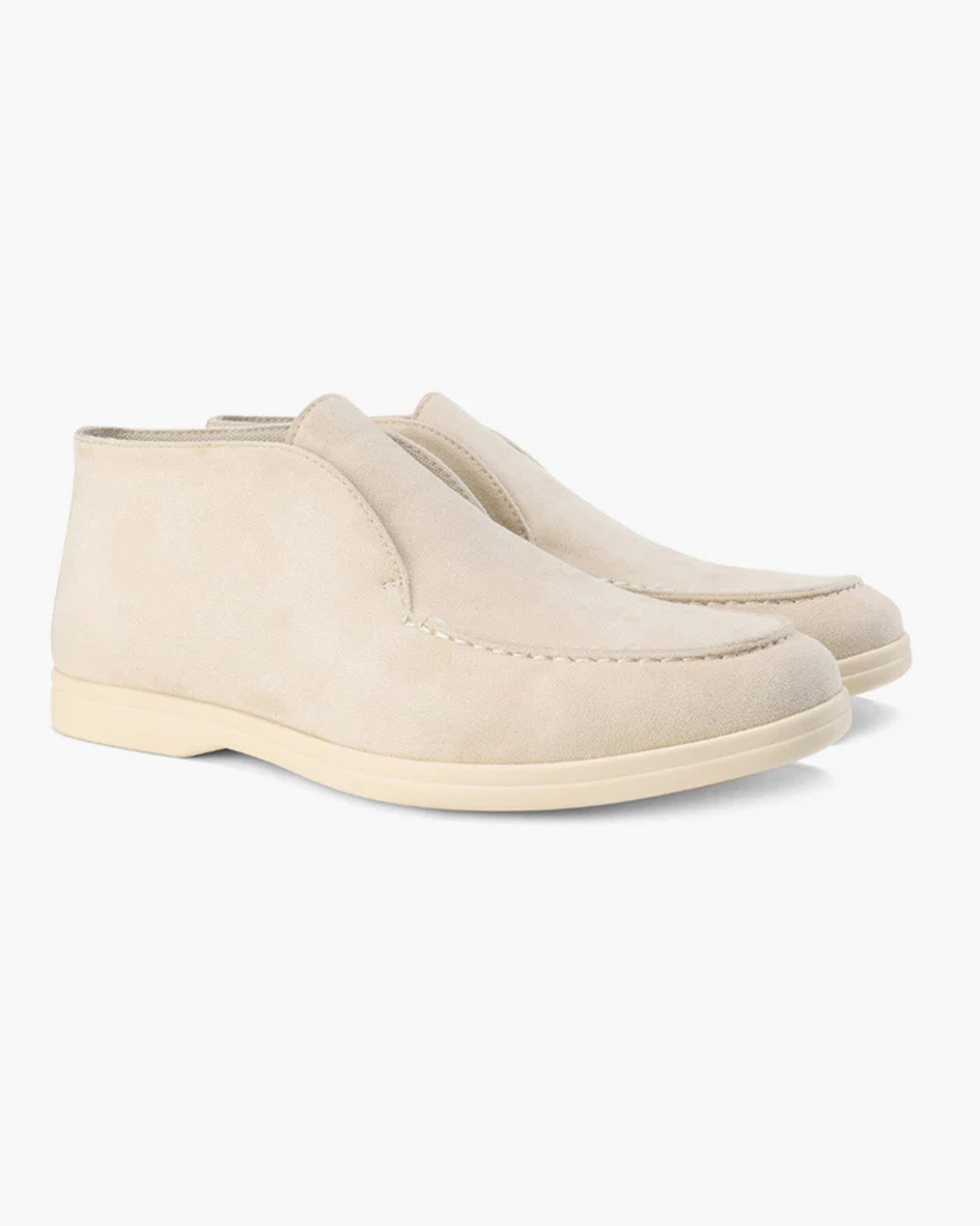 HIGH TOP SUADE LOAFERS