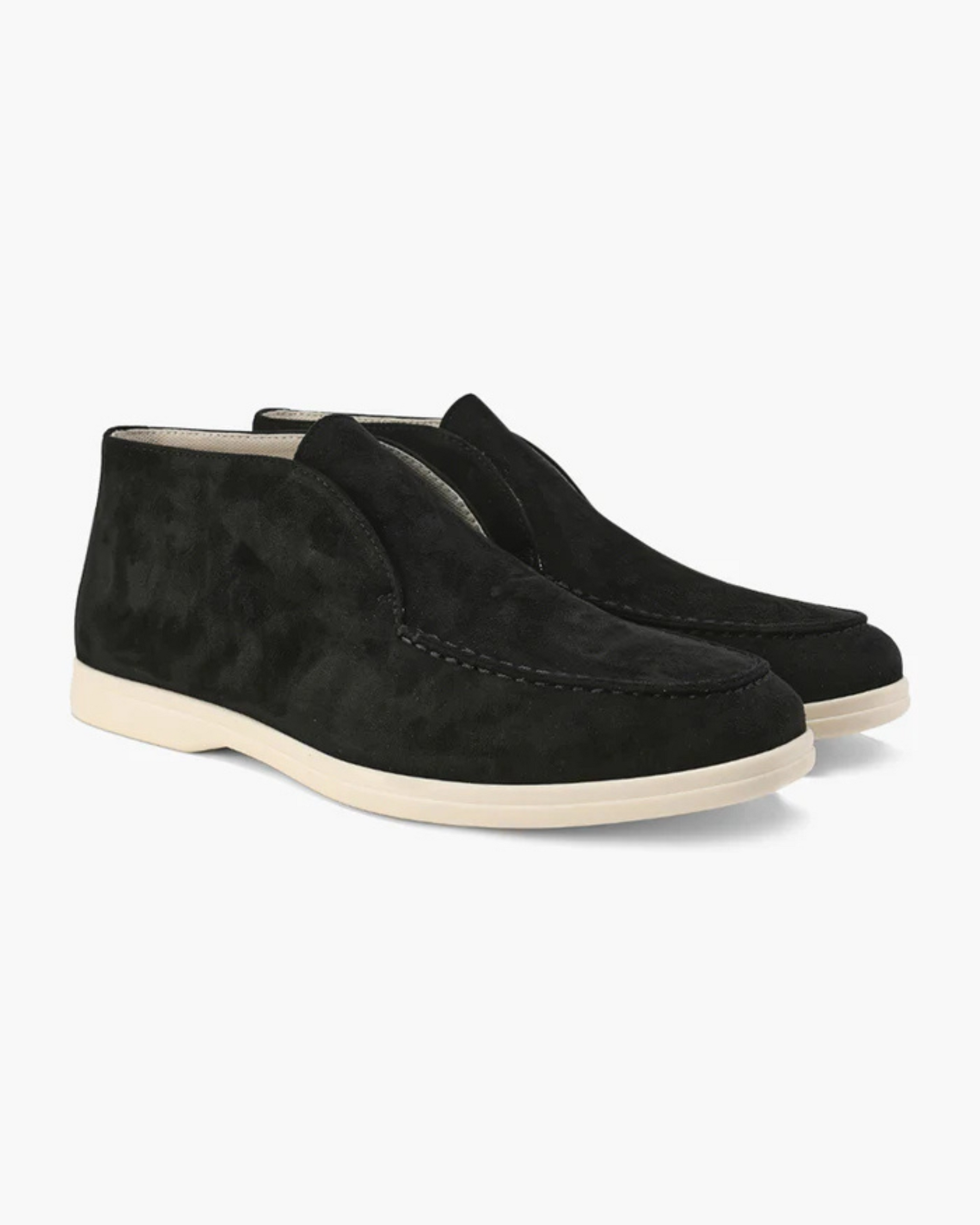 HIGH TOP SUADE LOAFERS