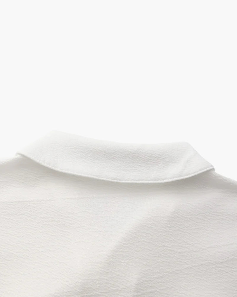 COTTON POLO & PANTALON SET