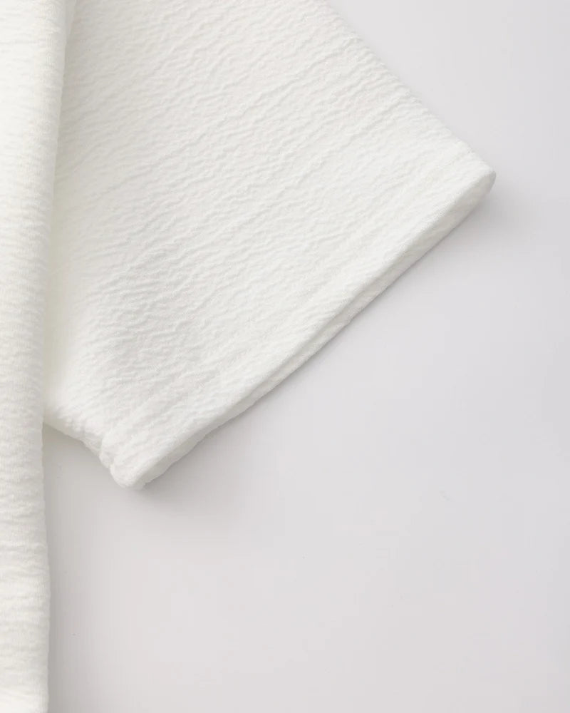 COTTON POLO & PANTALON SET