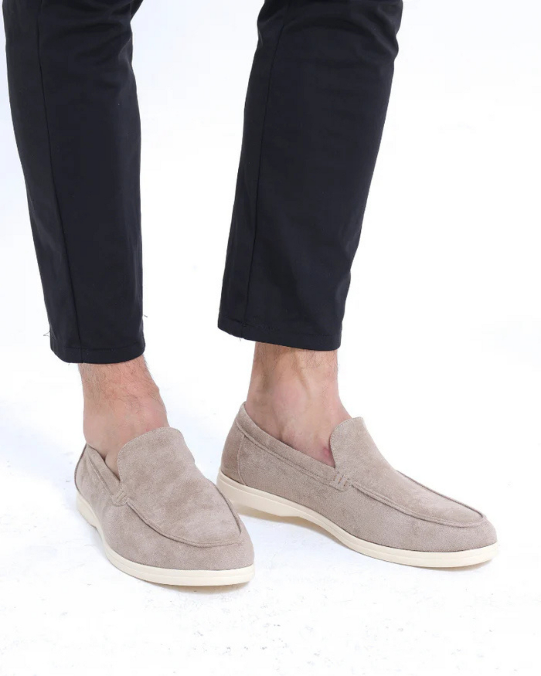 SUADE LOAFERS