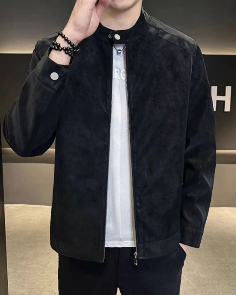 SUADE LEATHER JACKET