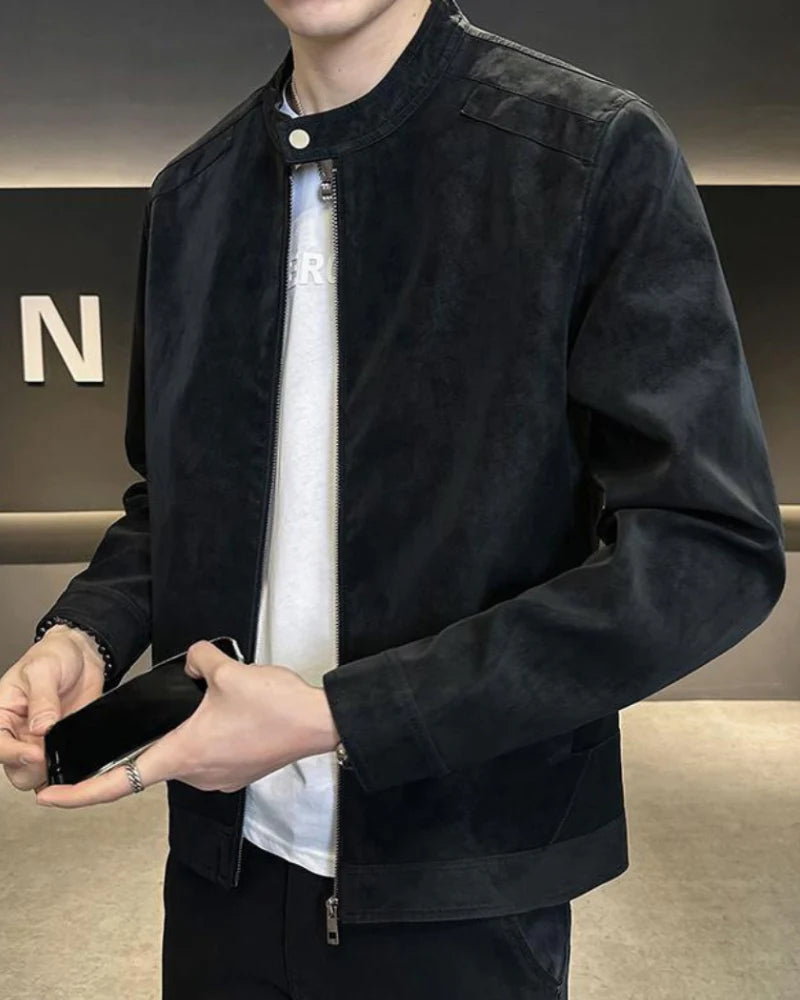 SUADE LEATHER JACKET