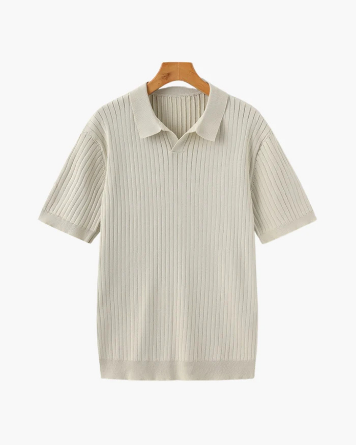Fine Ribbed Polo