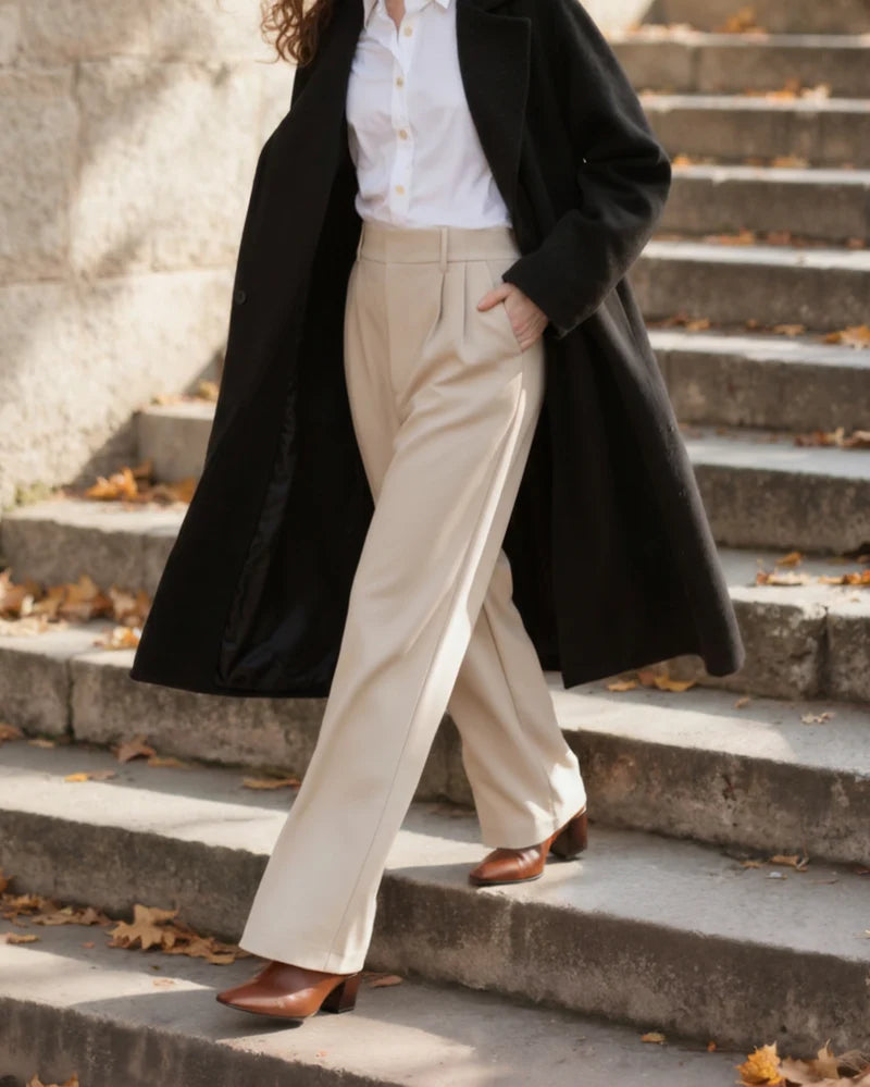 Wide-Leg Trousers
