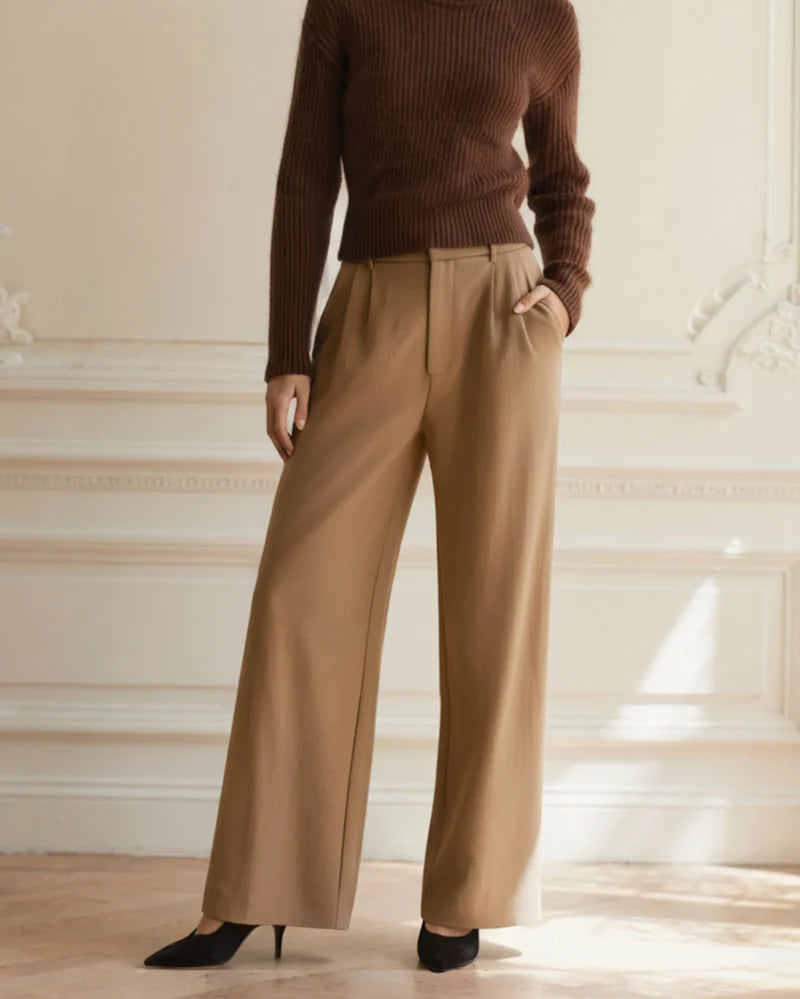 Wide-Leg Trousers