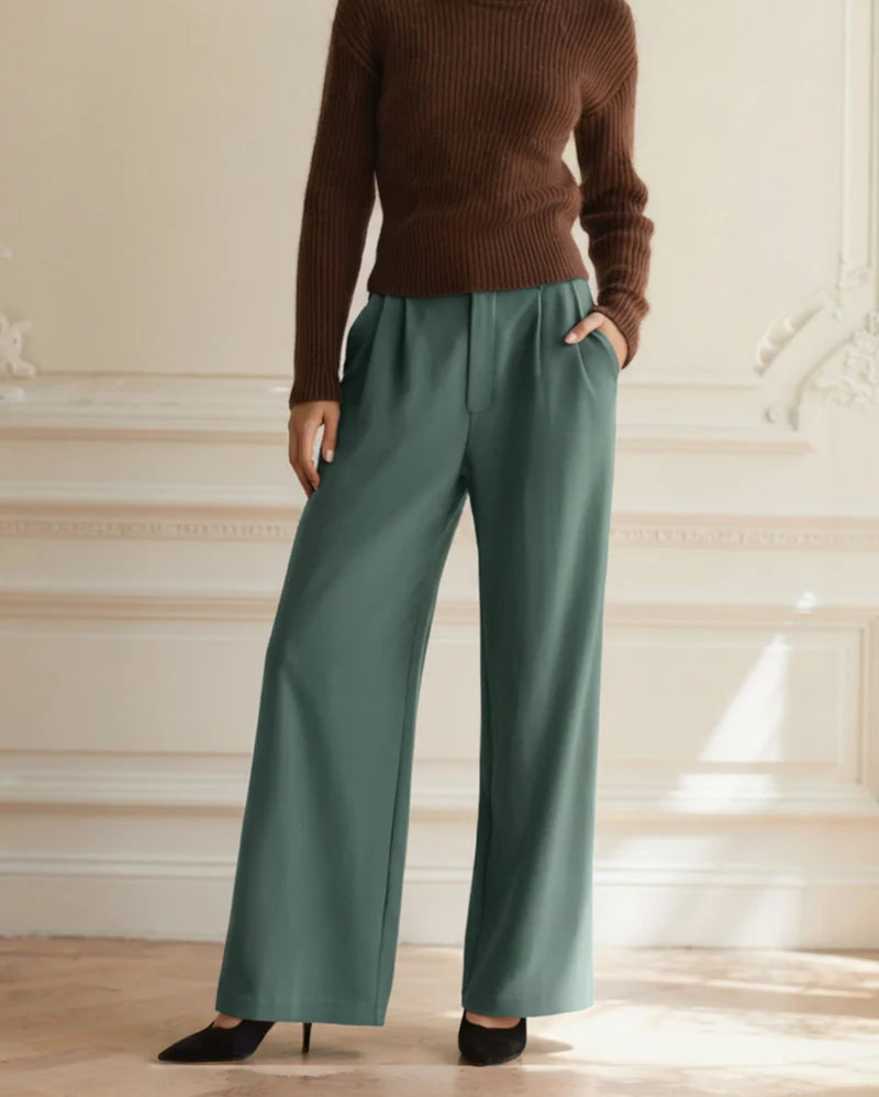 Wide-Leg Trousers