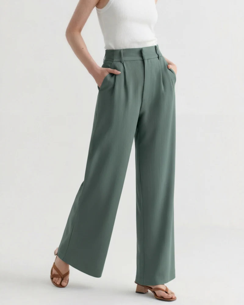 Wide-Leg Trousers