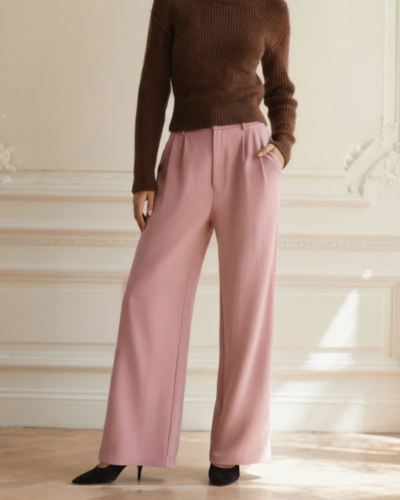 Wide-Leg Trousers