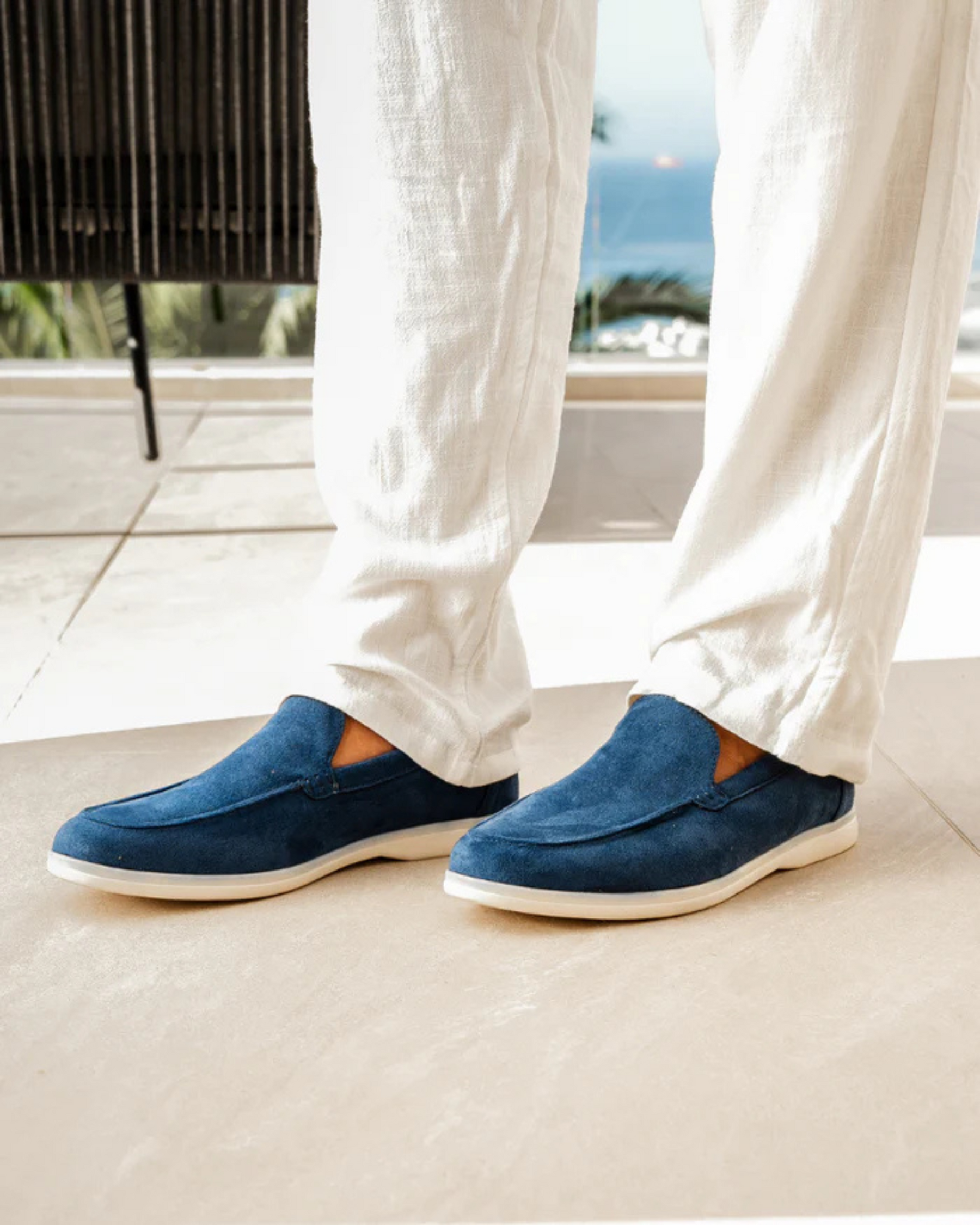 SUADE LOAFERS