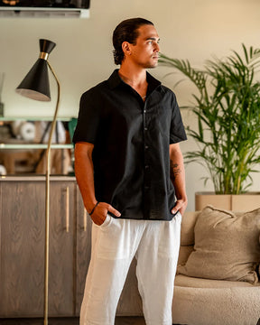 Linen Shirt (Shortsleeve)