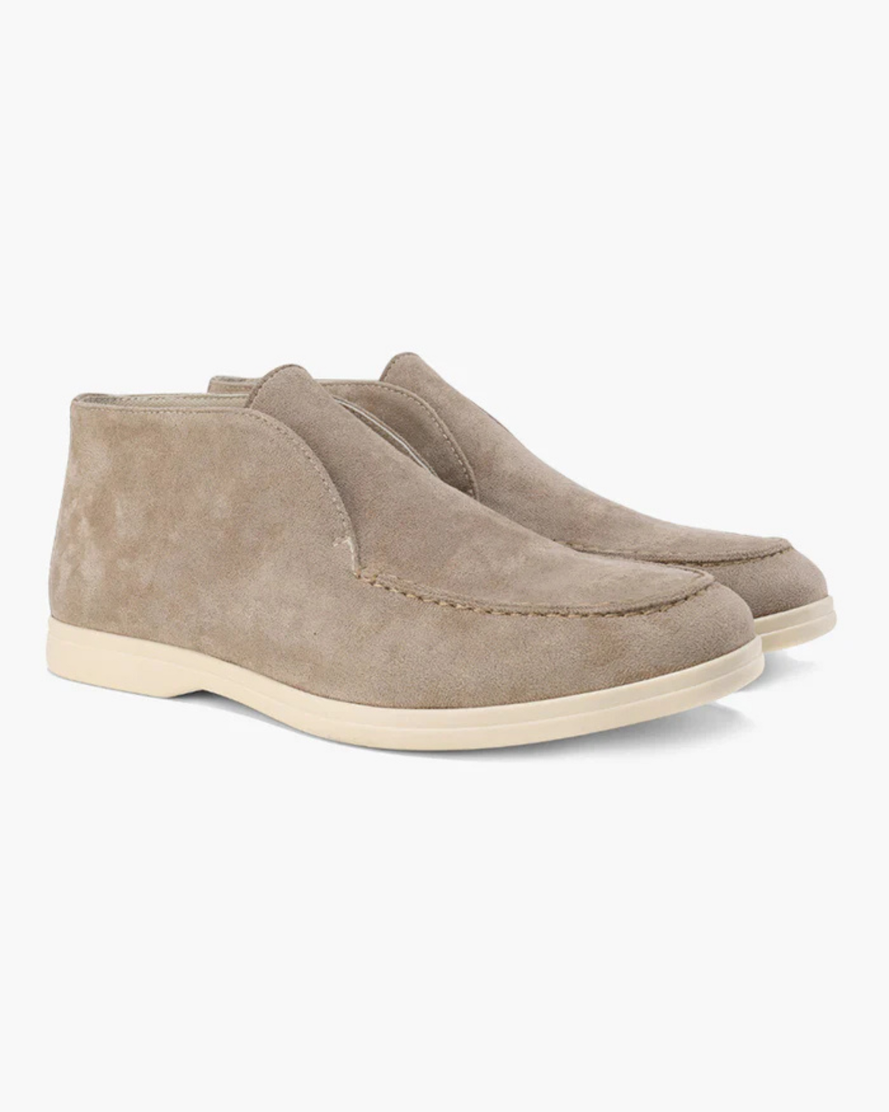 HIGH TOP SUADE LOAFERS