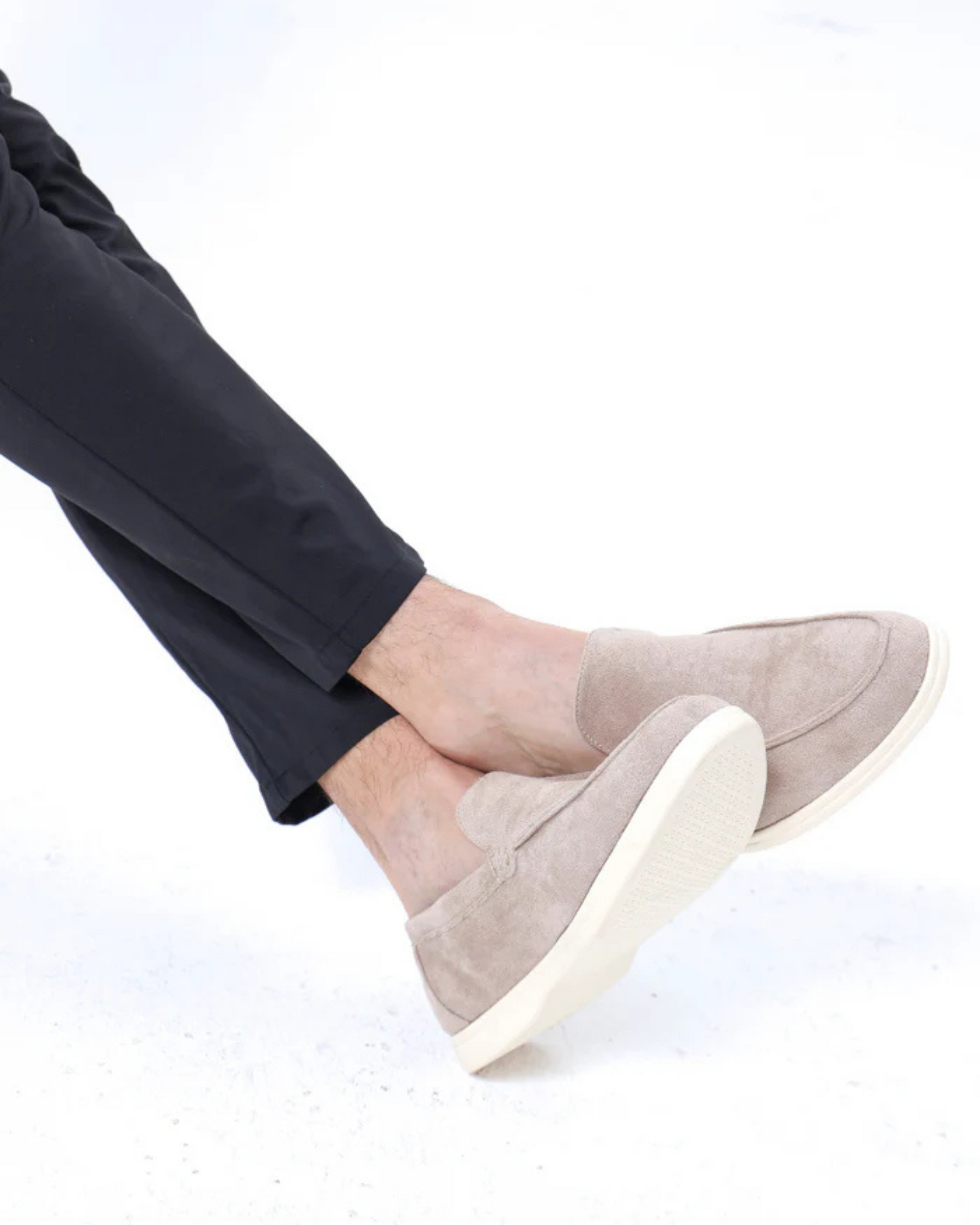 SUADE LOAFERS