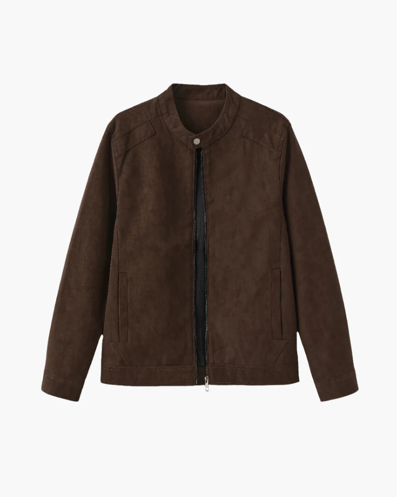 SUADE LEATHER JACKET