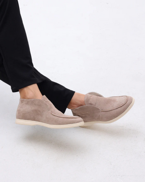 HIGH TOP SUADE LOAFERS