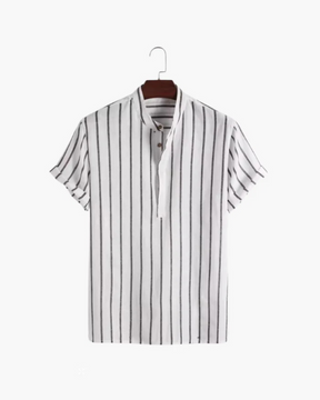 ELEGANT STRIPED POLO SHIRT