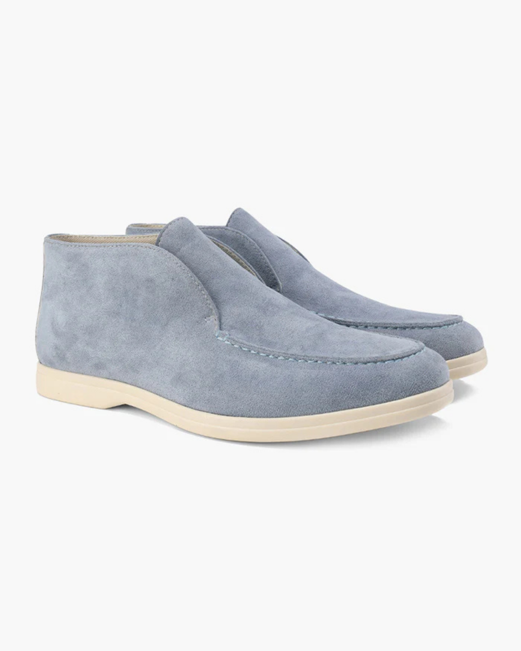 HIGH TOP SUADE LOAFERS