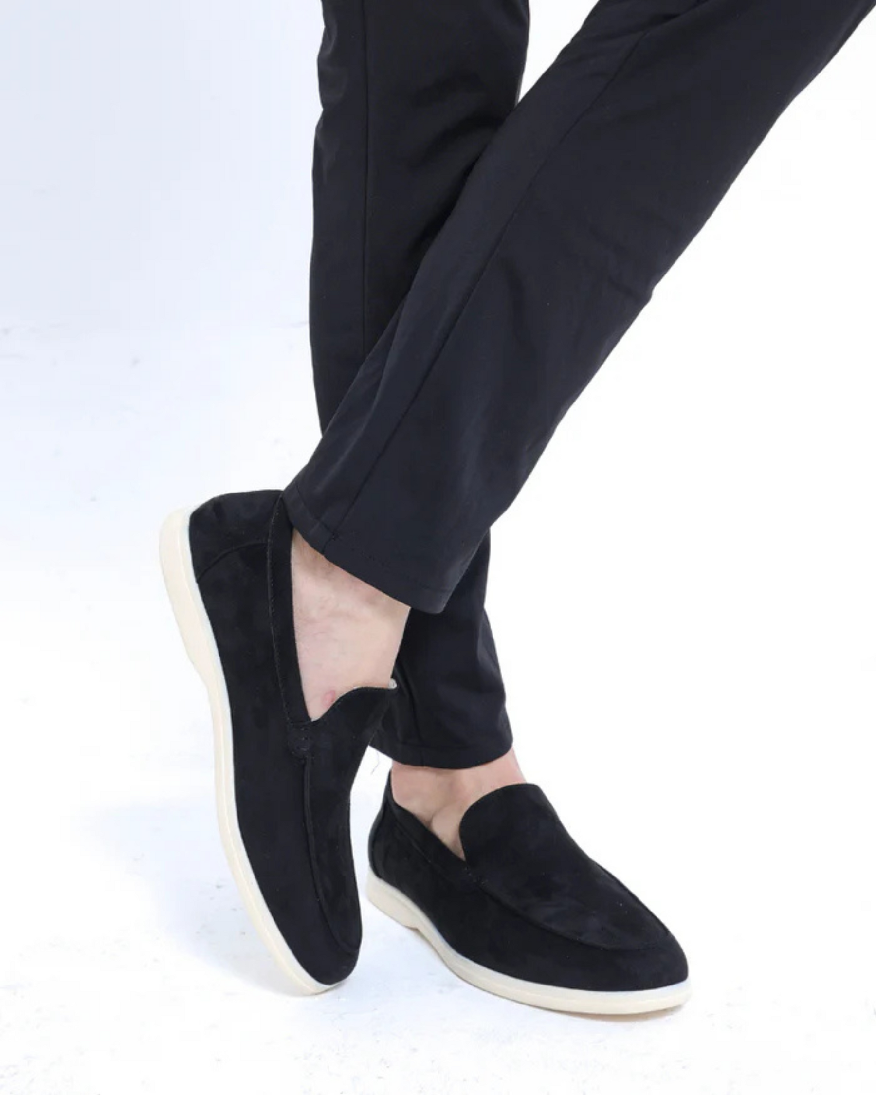 SUADE LOAFERS