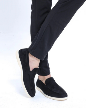 SUADE LOAFERS