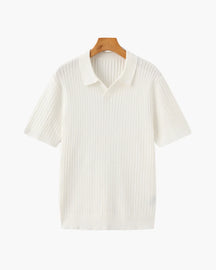 Fine Ribbed Polo